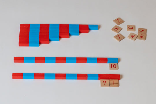 Mini red rods & number rods