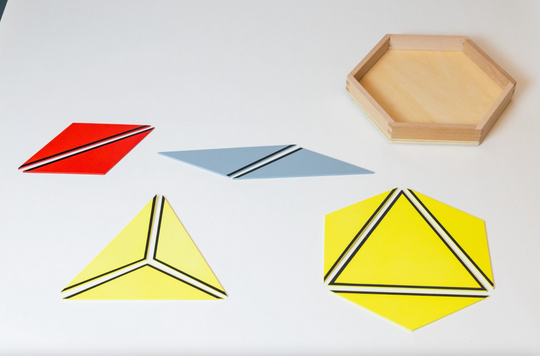 Constructive Triangles: Large Hexagonal Box